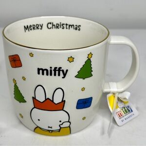 Miffy By Magenta Bunny Rabbit Figural Mug Kawaii BRAND NEW 16 Oz